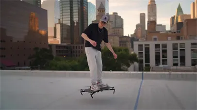 TikTok Dancer on Drone